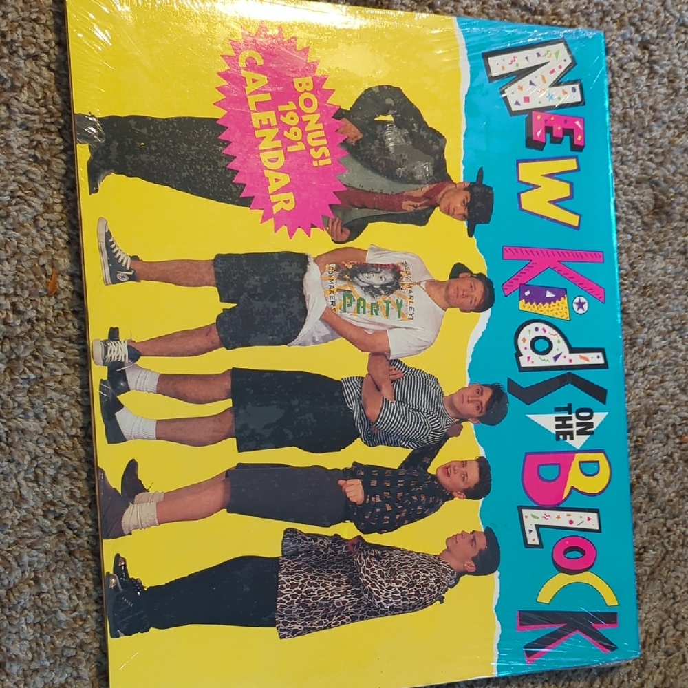 New Kids on the Block 1991 Calendar